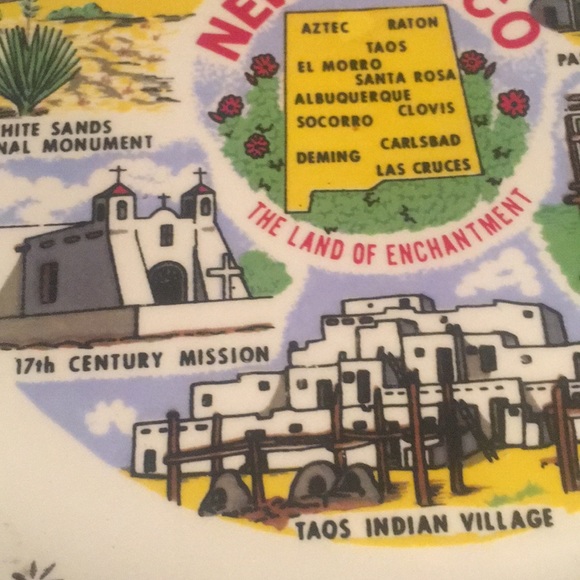 Collectible Plate from New Mexico - Picture 4 of 8